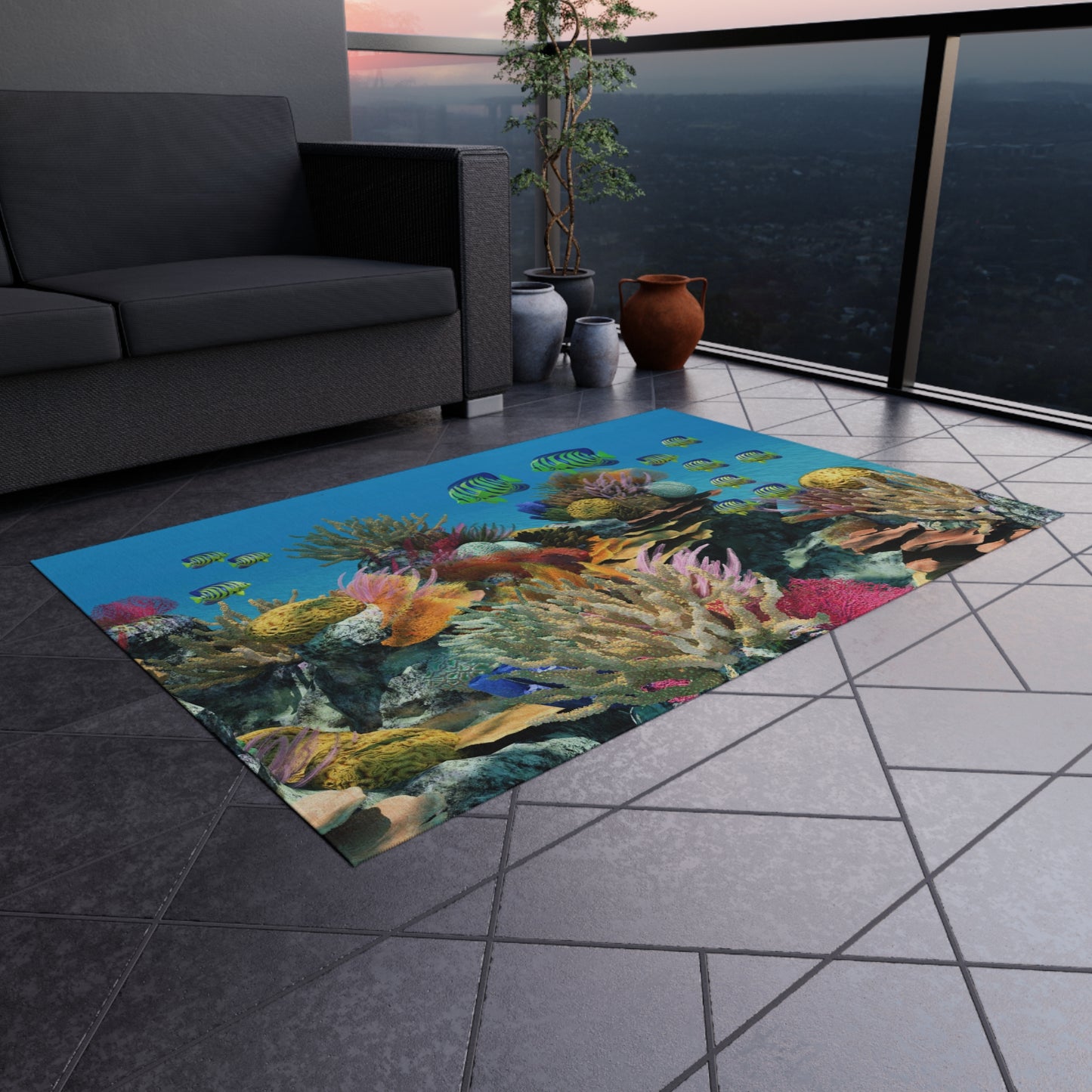 Fish Group Rug