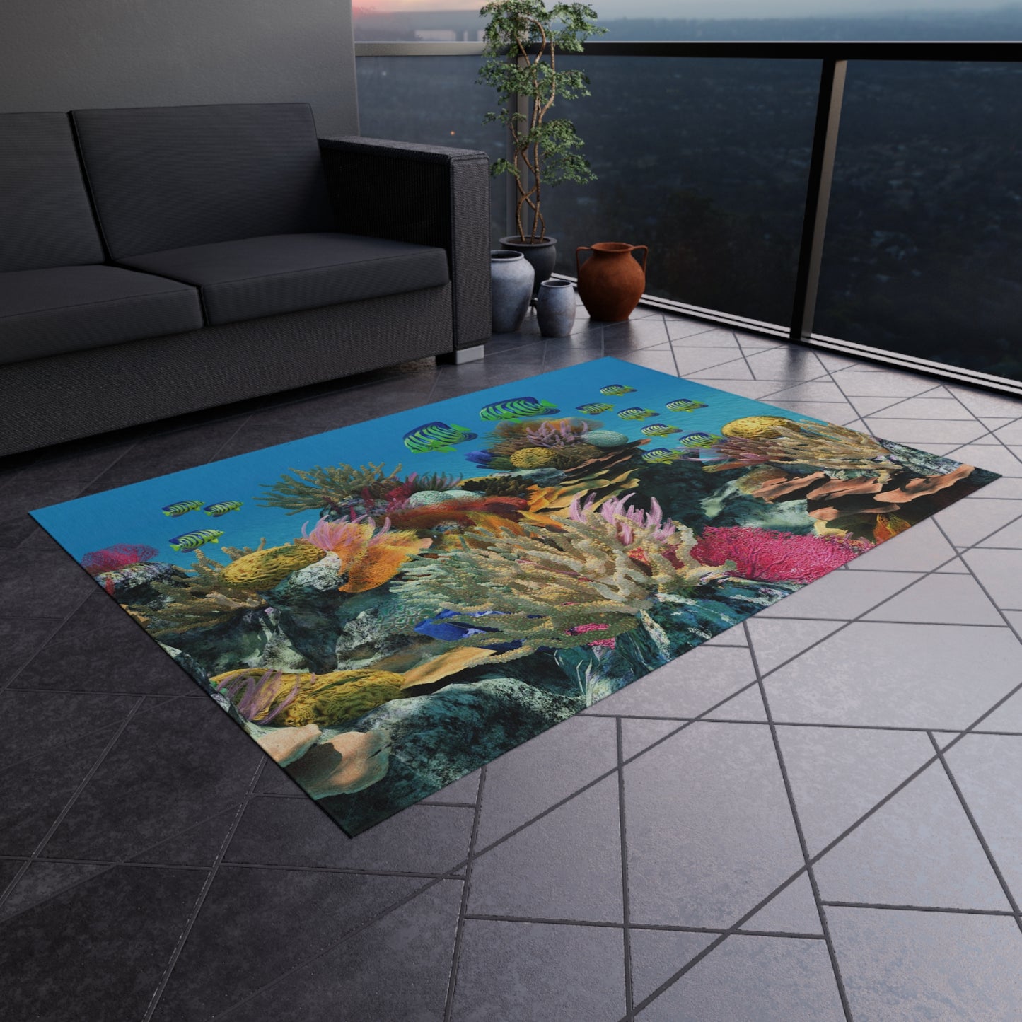 Fish Group Rug