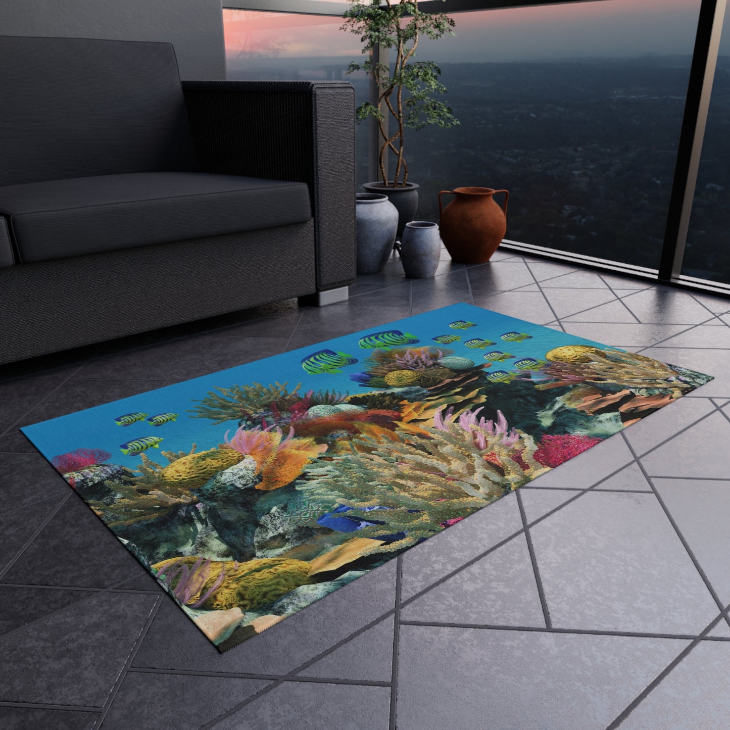 Fish Group Rug