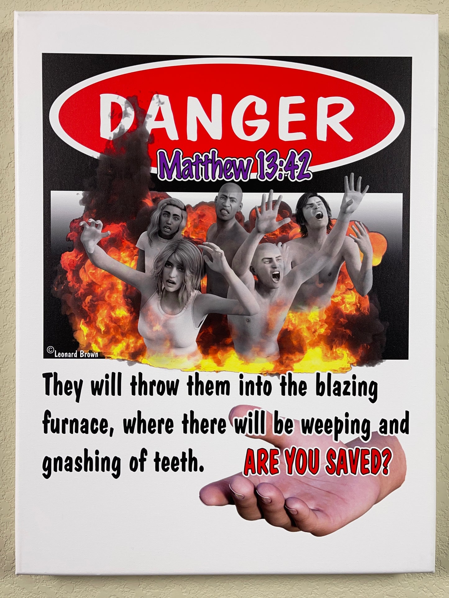 Danger Canvas