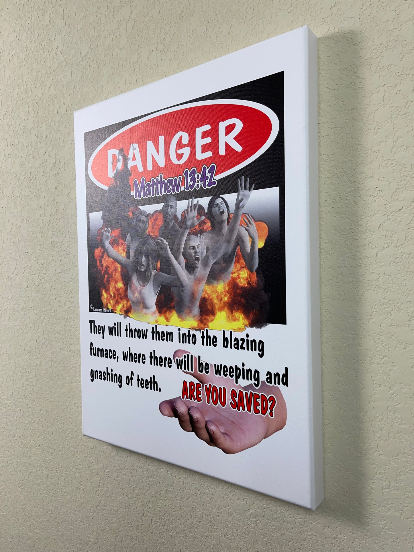 Danger Canvas
