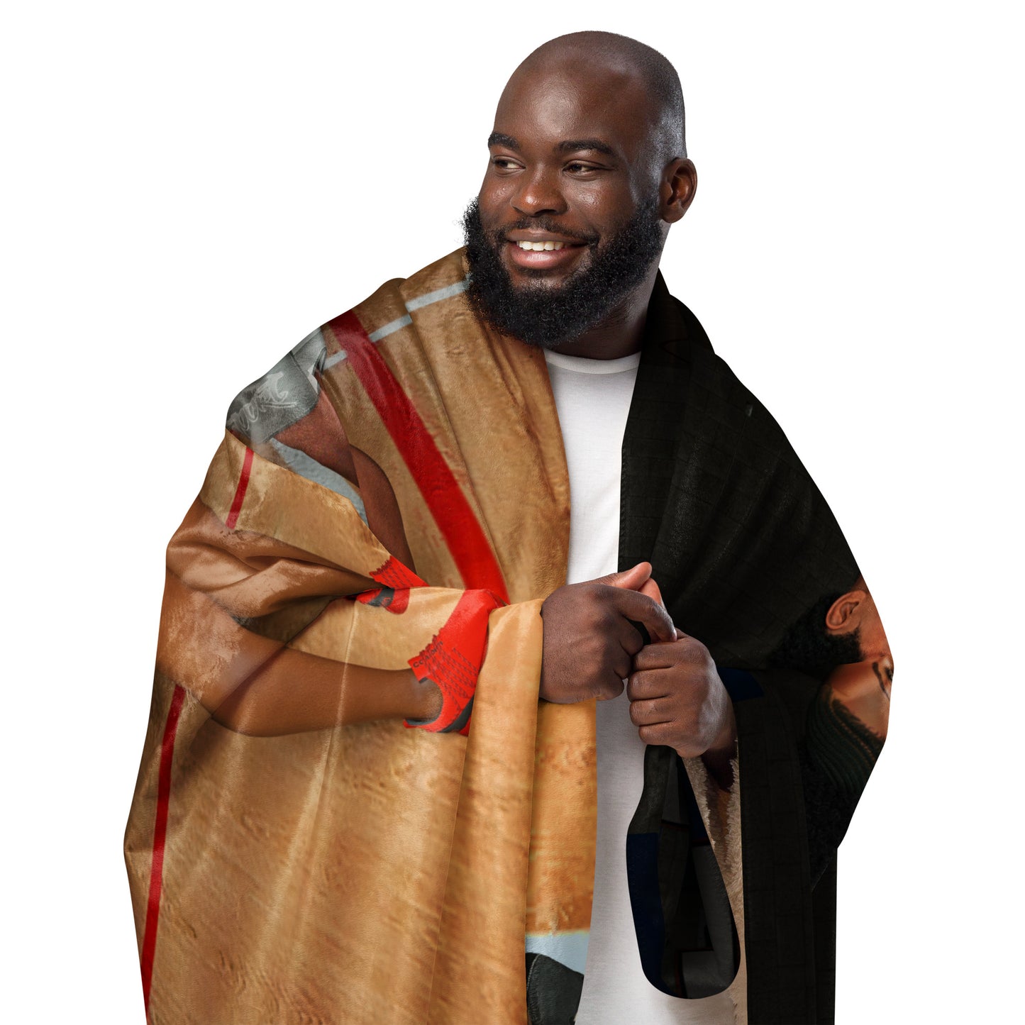 BBall Couple Sherpa blanket