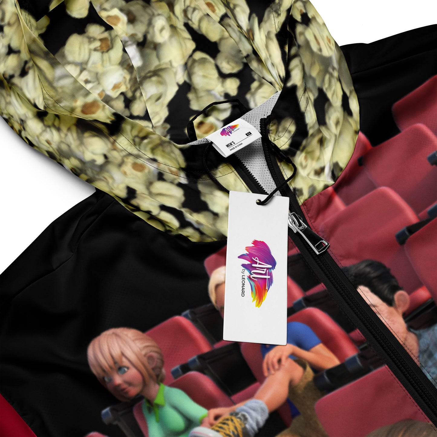 Movie night windbreaker jacket