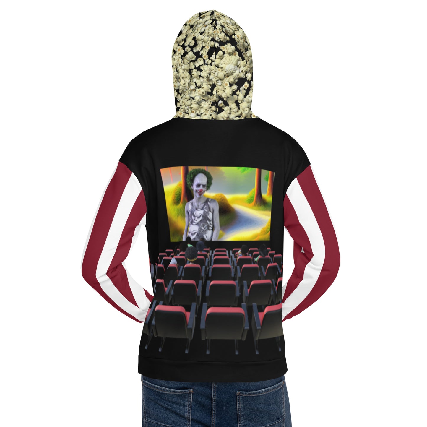 Movie Night Hoodie Stripes 1
