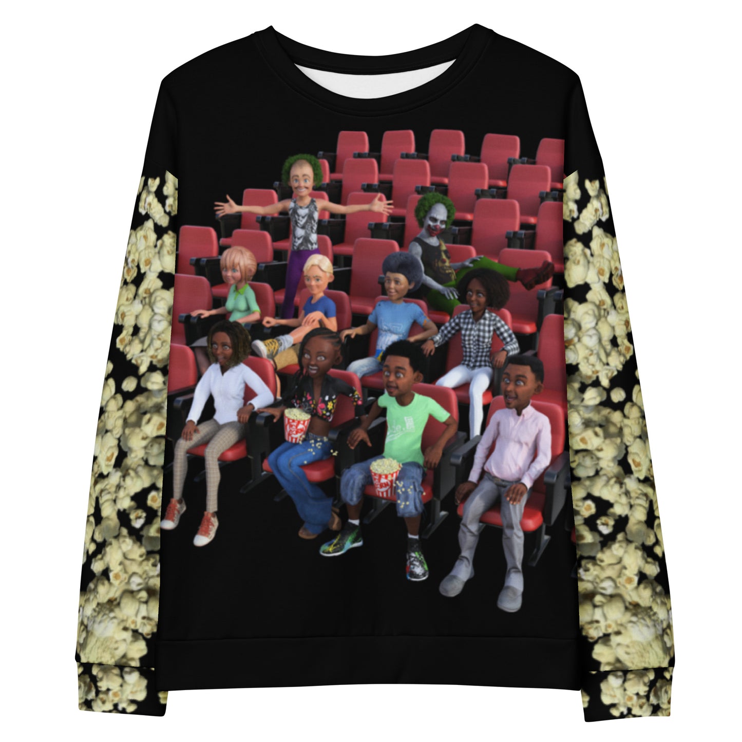 Movie Night with Clowns Sweatshirt