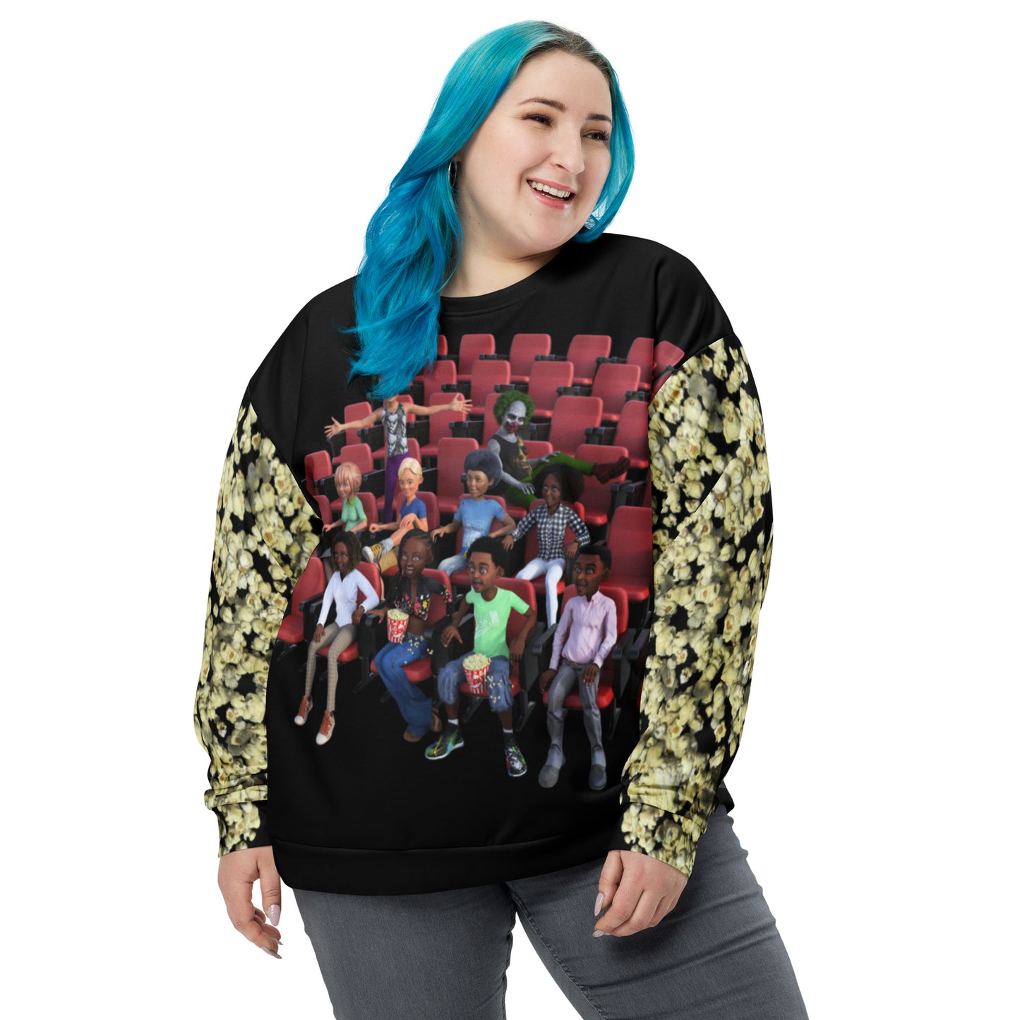 Movie Night with Clowns Sweatshirt