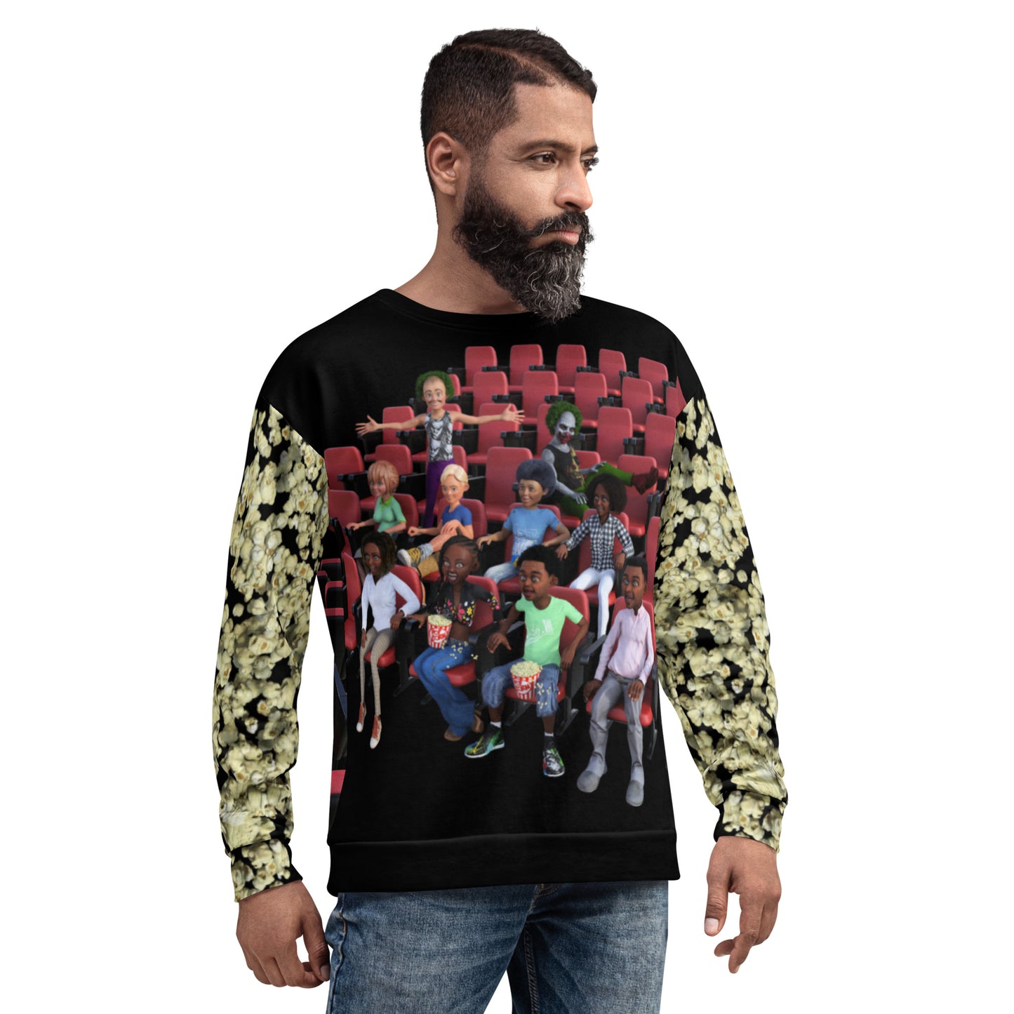 Movie Night with Clowns Sweatshirt