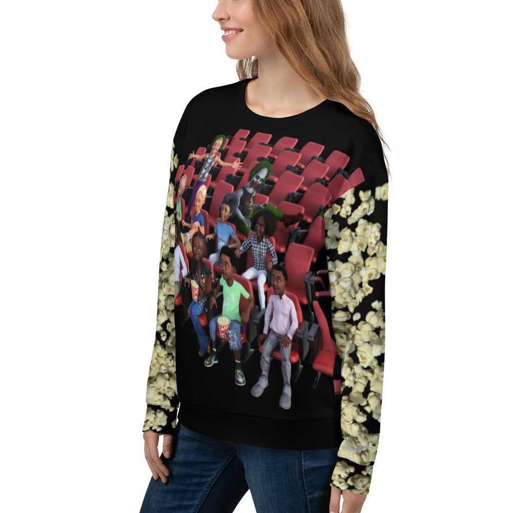 Movie Night with Clowns Sweatshirt