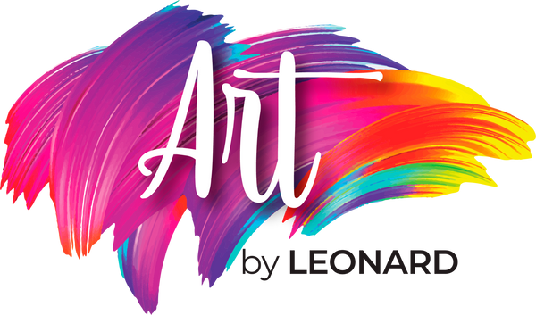 Art by Leonard logo