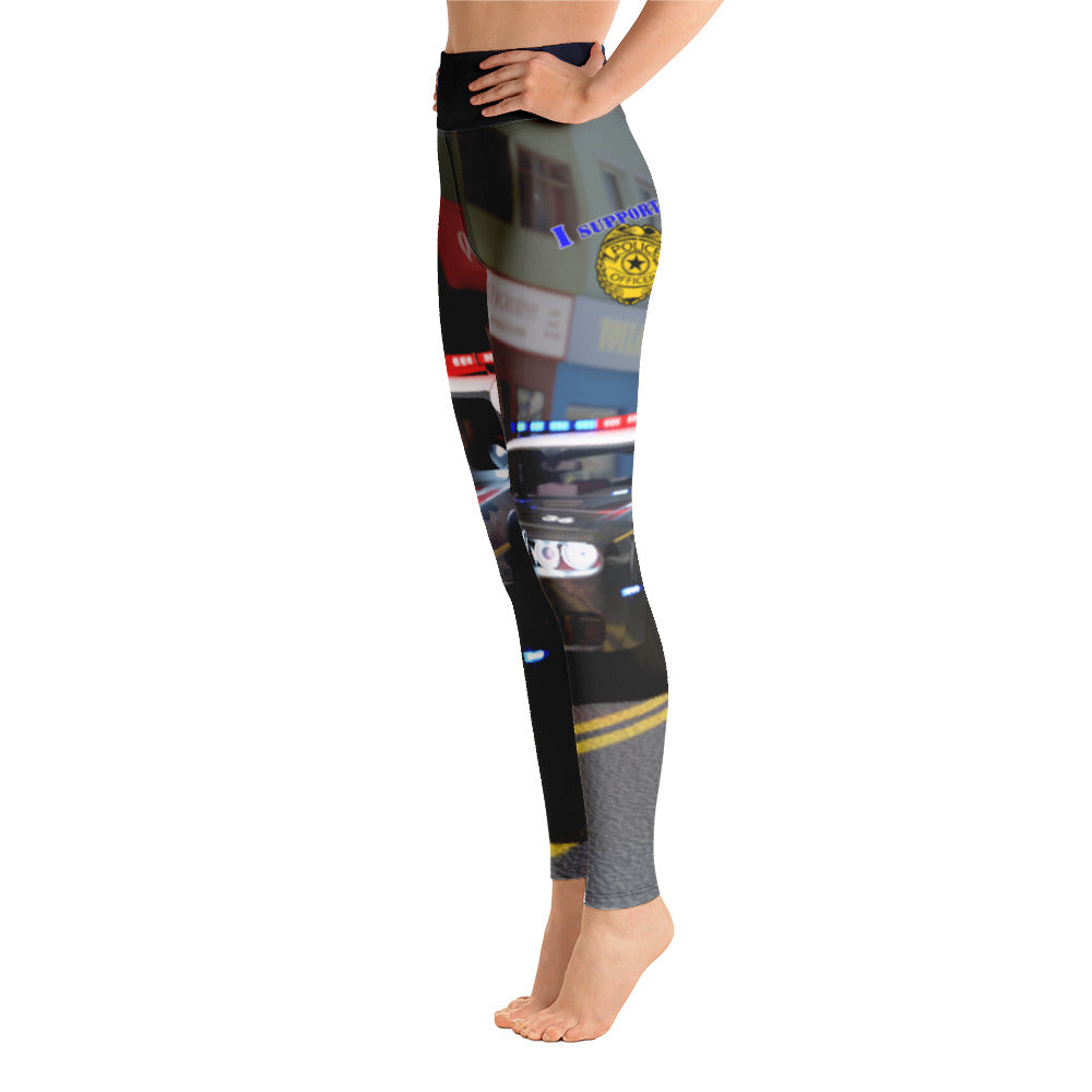I Support Police Officers Leggings
