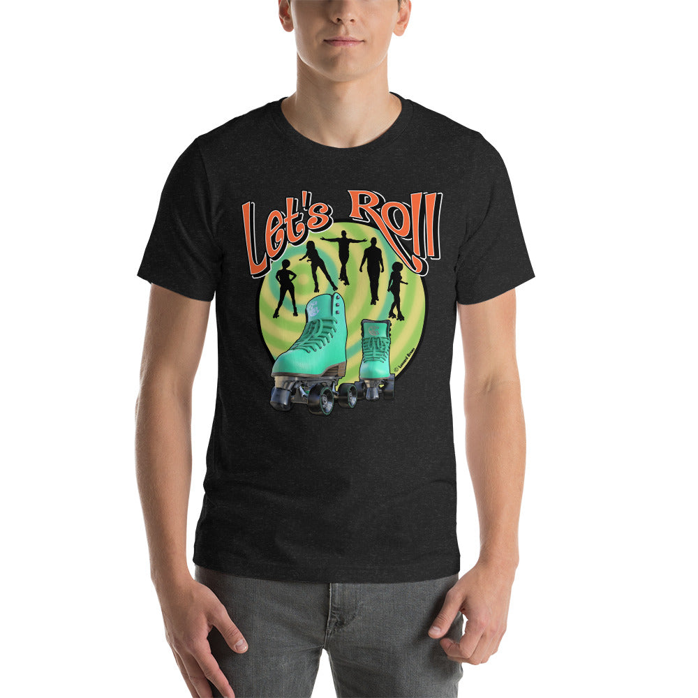 Let’s Roll Green Skates t-shirt