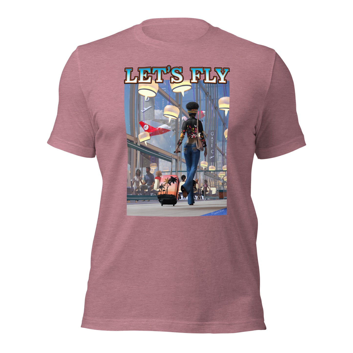 Let’s Fly Red Plane t-shirt