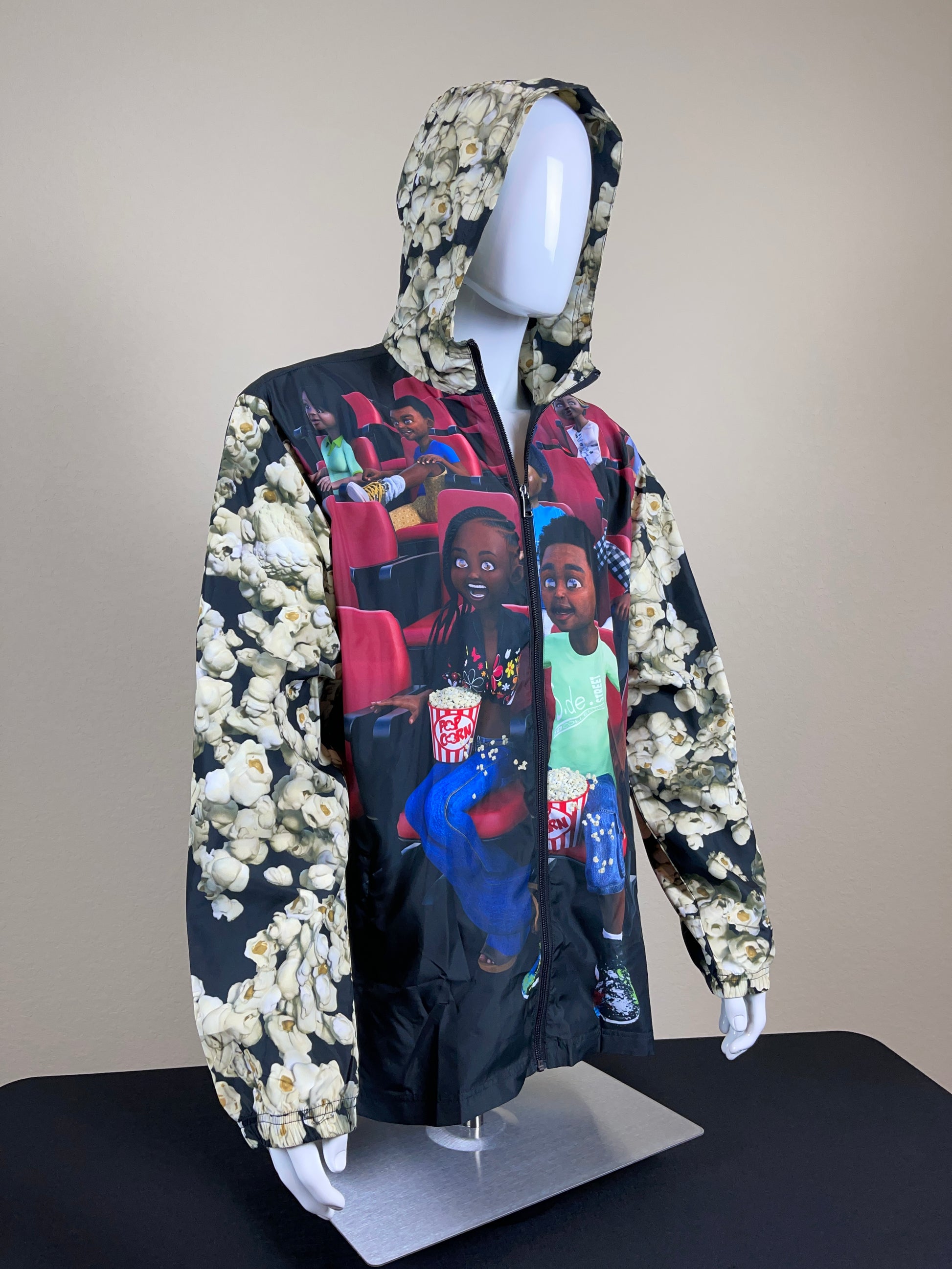 Movie night windbreaker jacket