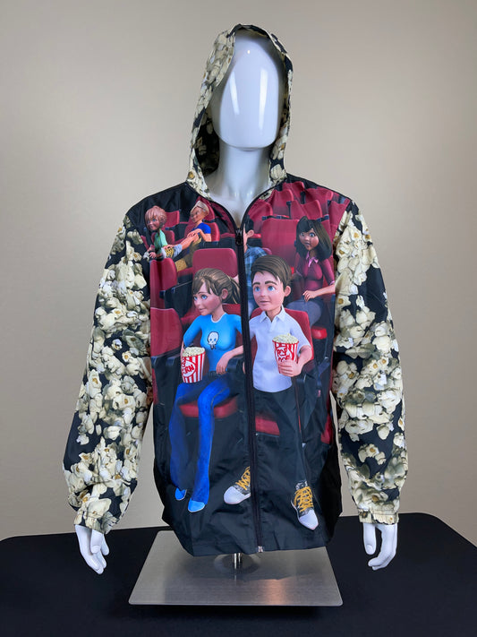 Theater Popcorn Sleeve windbreaker