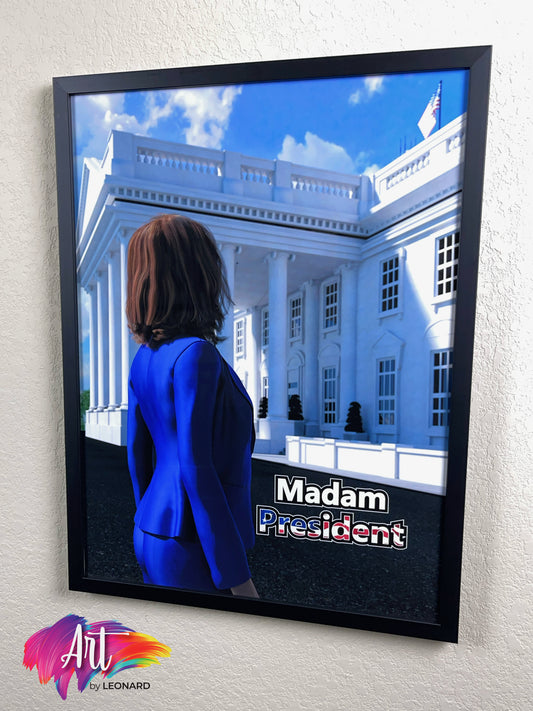 Madam President Framed poster