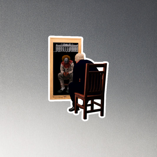 Clown in the Mirror Magnet