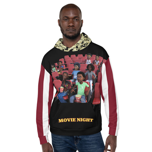 Movie Night Hoodie Stripes 1