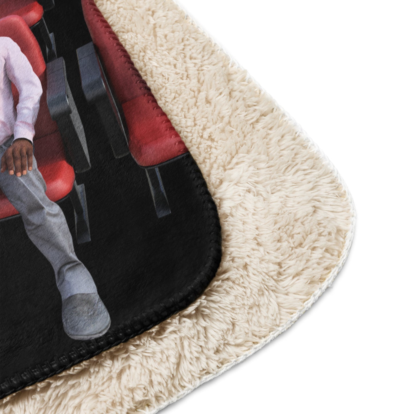 Movie Night Sherpa blanket