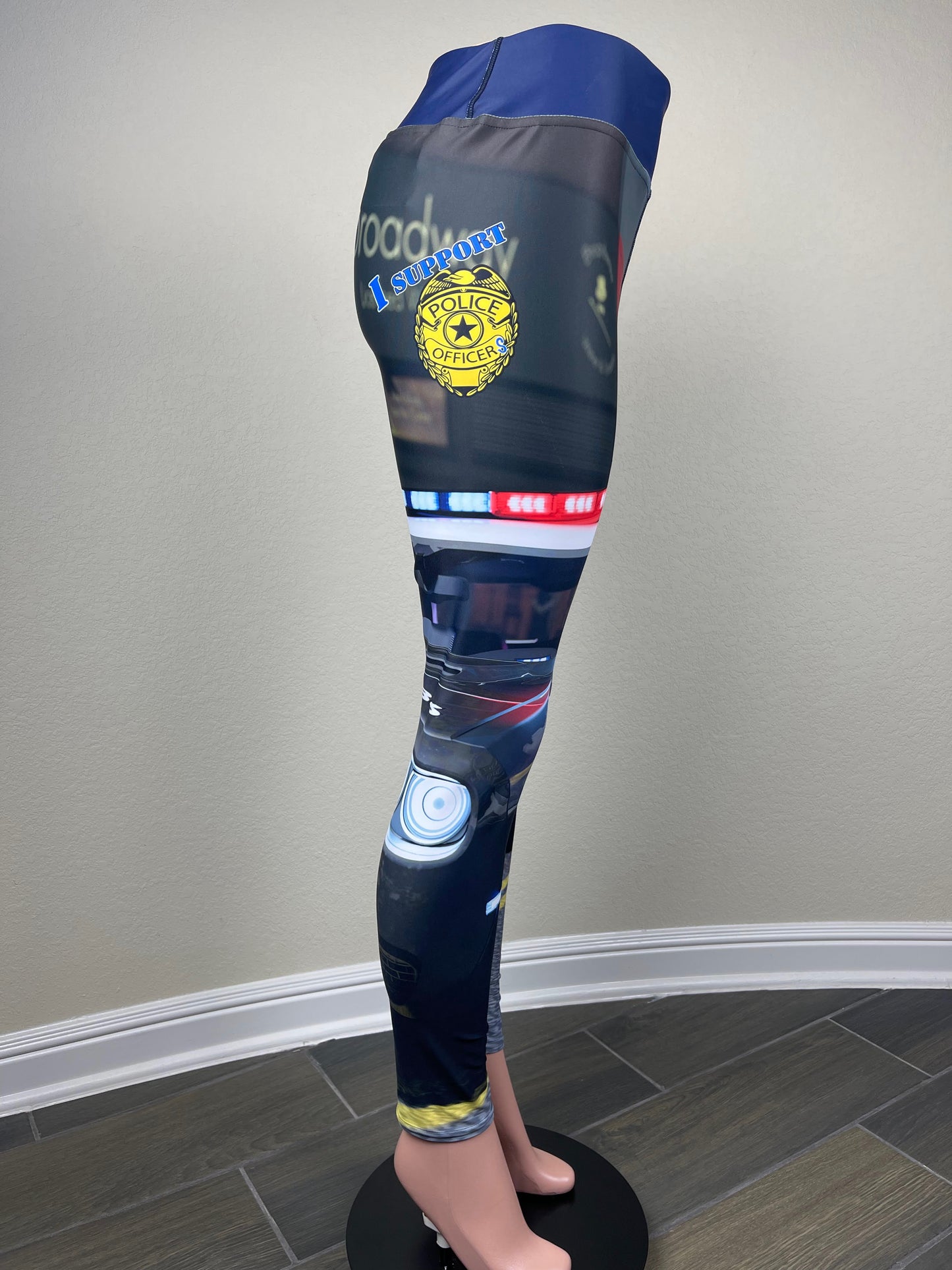 I Support Police Officers Leggings